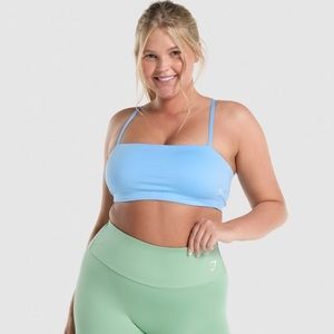 Gymshark training bandeau light blue